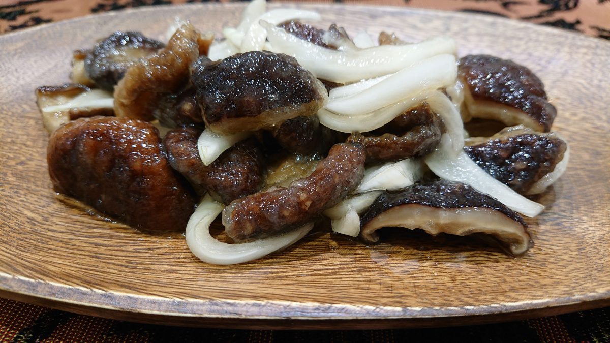 レシピ④原木乾燥椎茸の南蛮漬け