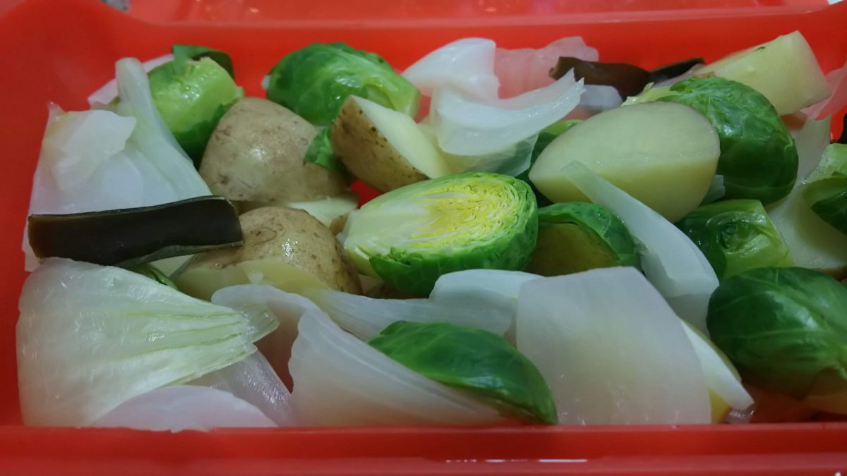 レシピ③春野菜のホットサラダ